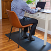 Earthing Grounded Socks On Loor Mat